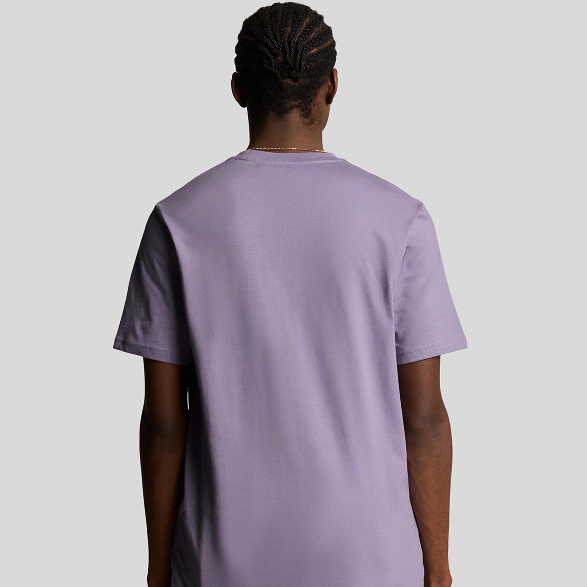 Lyle & Scott Plain Mens T-Shirt Dusk Purple